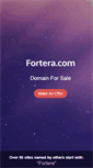 Mobile Screenshot of fortera.com